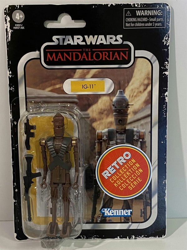 ig-11 star wars the mandalorian kenner hasbro f2021 retro new