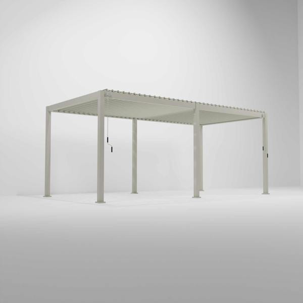 Ocean Designs Tivoli 6m x 3.6m Pebble Frame Free Standing Pergola