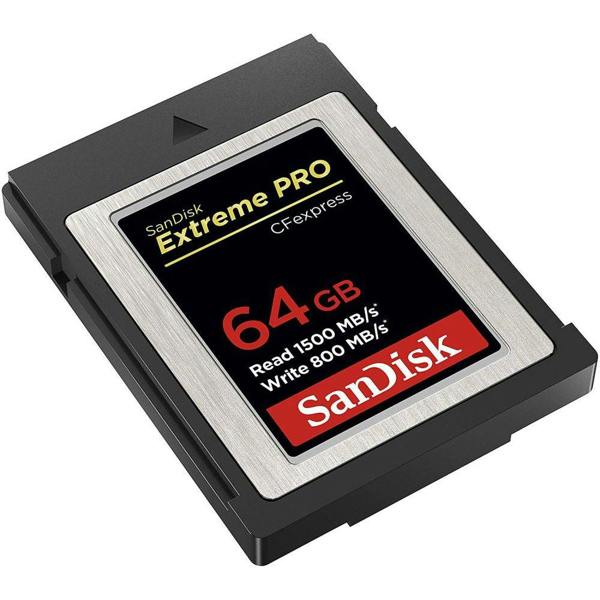 SanDisk Extreme PRO CFexpress Card Type B 1500MBs 64GB
