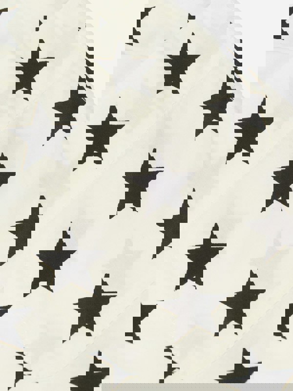 Balmain Girls Star Print Shorts in Ivory