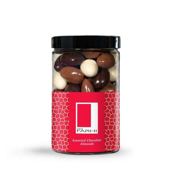 Assorted Chocolate Coated Almonds, Palm Oil Free, 315g