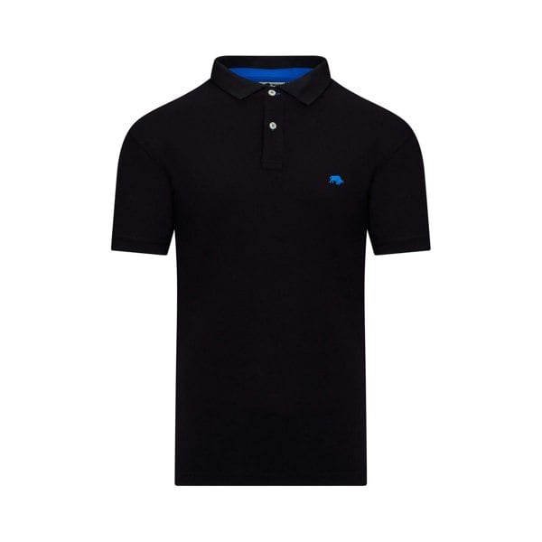 Raging Bull Mens Classic Organic Polo Shirt - Black