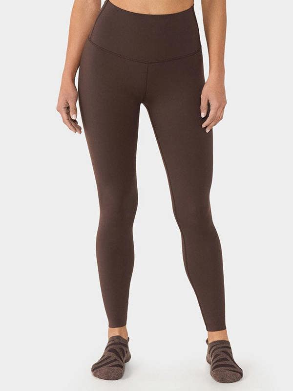 Tavi High Waisted Tight Women's Leggings - Espresso