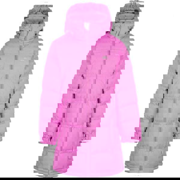 Trespass Girls Tiffy Padded Coat - Deep Pink - 