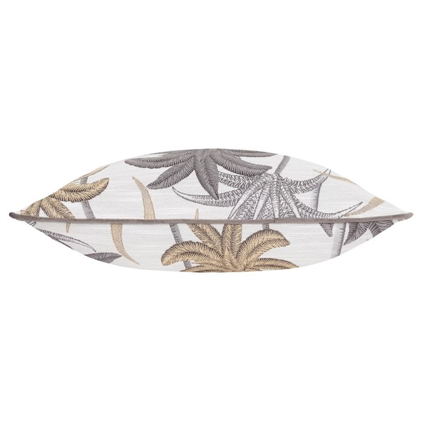 Wylder Tropics Galapagos Jacquard Piped Cushion Cover - Natural