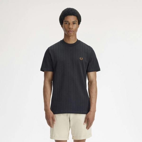 Fred Perry Pique Stripe T-Shirt