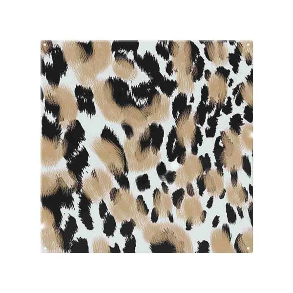 Benjamin Tate Design Leopard Spots Print Splash Back