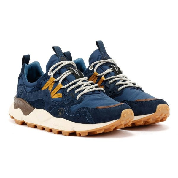Flower Mountain Yamano 3 Universal Works Blue Trainers