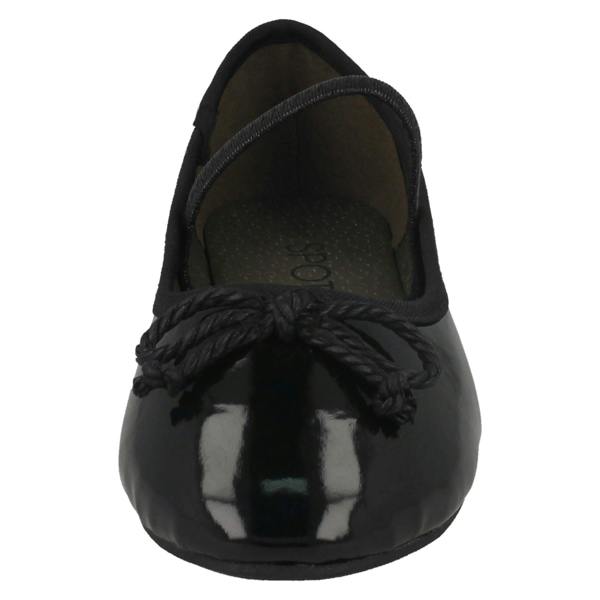 Spot On Girls Spot On Elastic Bar Ballerinas