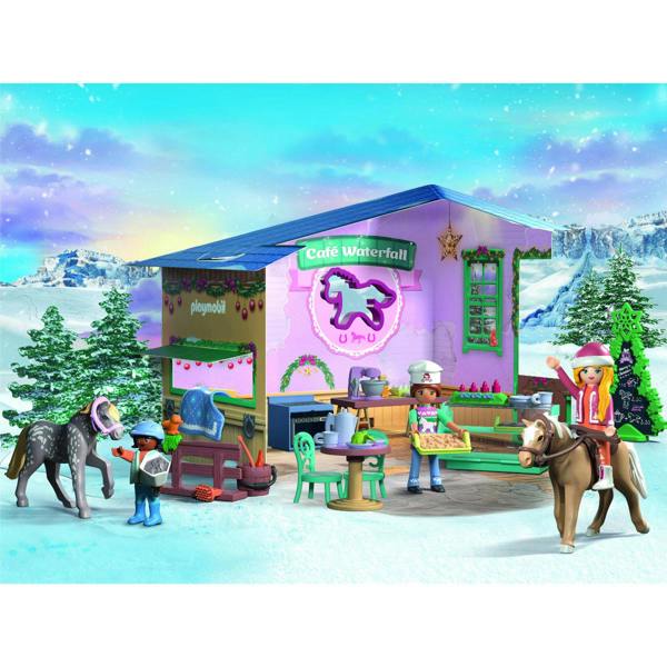 Playmobil Christmas Baking at the Rider Cafe - 71952 Playset
