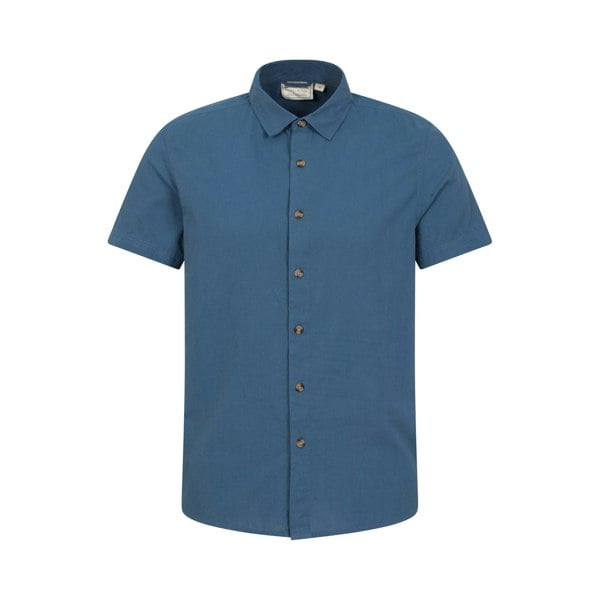 Mountain Warehouse Mens Weekender Shirt - Blue
