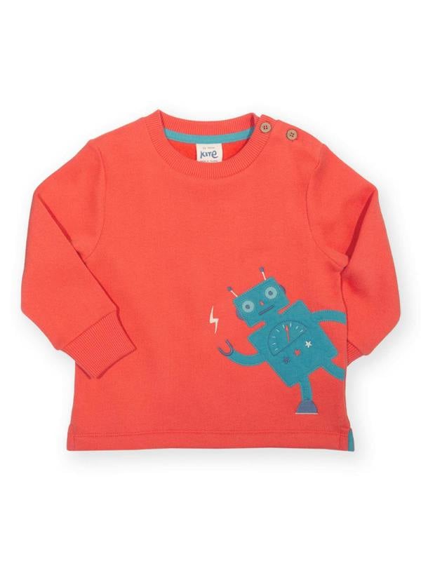 Kite Boys Organic Rob The Bot Sweatshirt