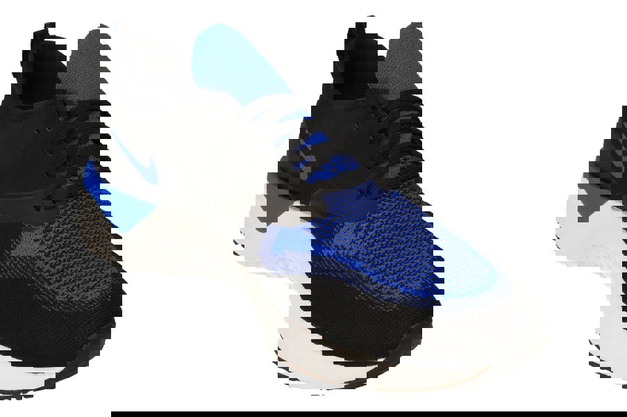 Nike Odyssey React 2 Flyknit Mens Ah1015  011 - Black Racer Blue White 011 - Photo 3