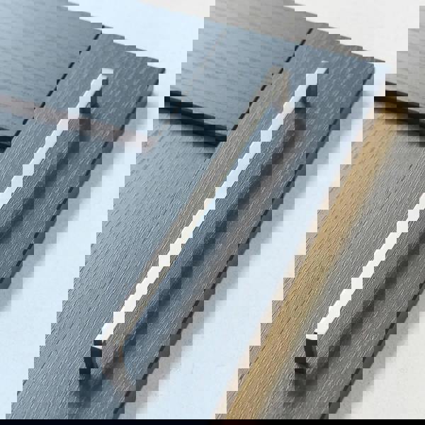 Handle & Home Brushed Nickel Square D Handles