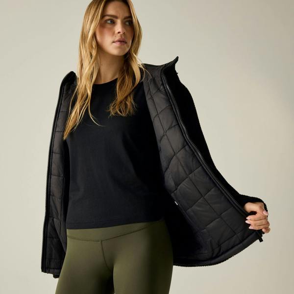 Regatta Womens/Ladies Frankie Reversible Padded Jacket - Black - 