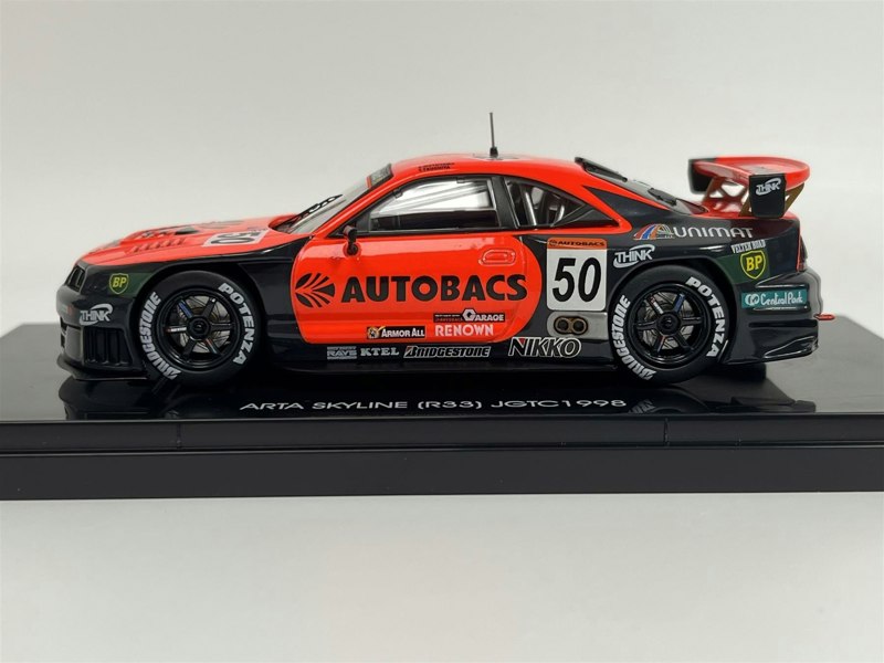 Ebbro Nissan Arta Skyline R33 JGTC 1998 #50 1:43 Scale 44195