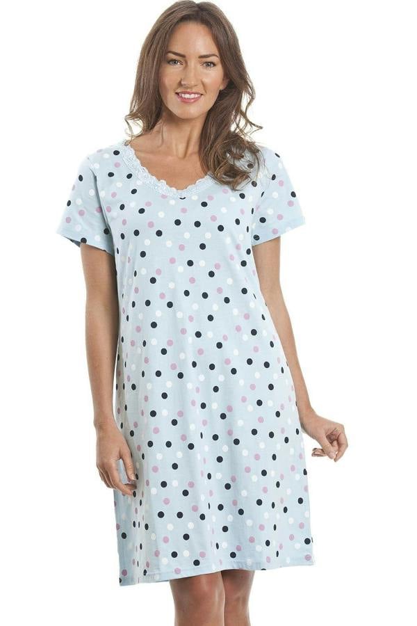 Womens Soft Cotton Summer Nightdresses