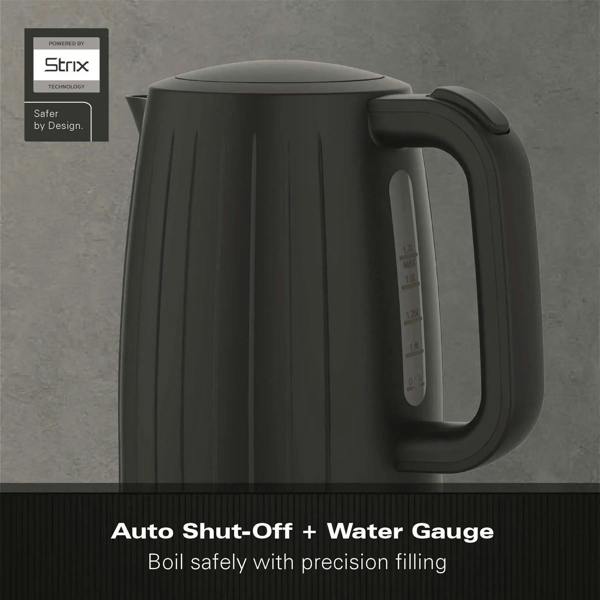 Hamilton Beach Stealth 1.7L Textured Kettle - Matte Black - Hamilton Beach UK