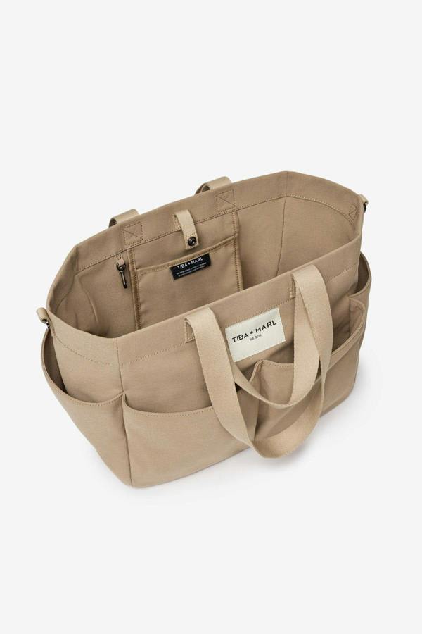 Tiba + Marl T+M Canvas Pocket Tote Desert