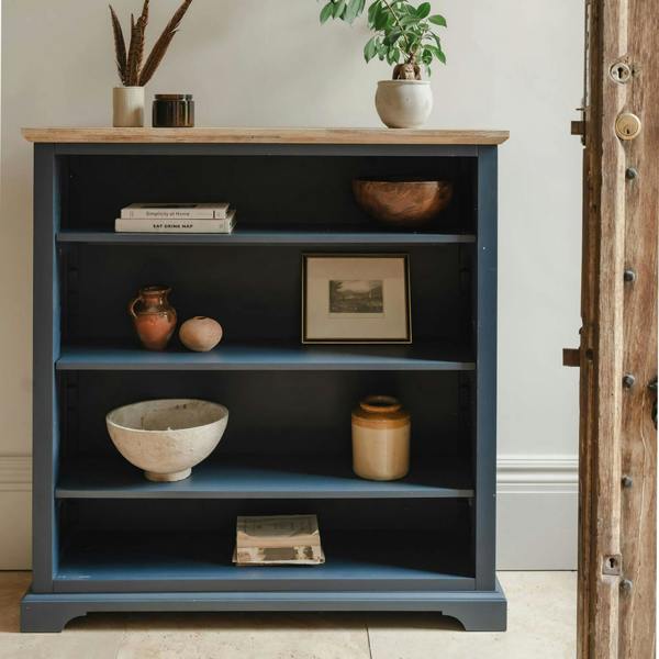 Statement Furniture Florence Bookcase Wooden Shelving Unit with Adjustable Shelves, Fully Assembled