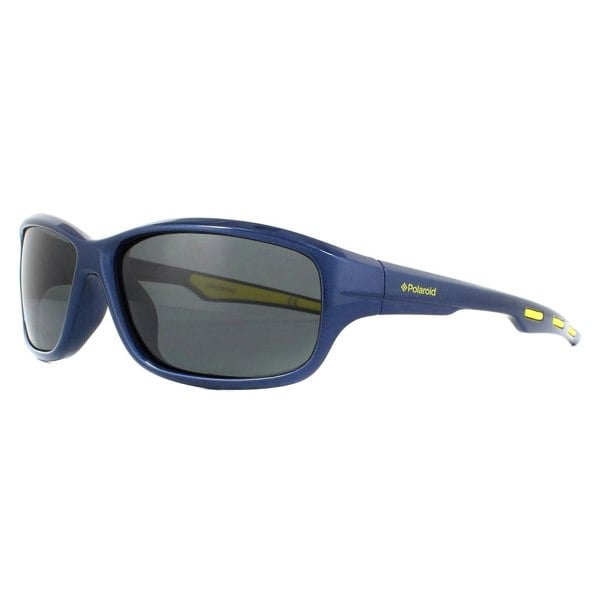 Polaroid Kids Sunglasses P0425 KEA Y2 Blue Lime Grey Polarized