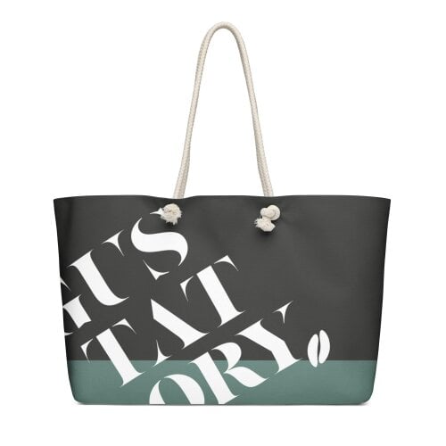 Anchor & Crew GUSTATORY Signature Oversized Weekender Tote Bag
