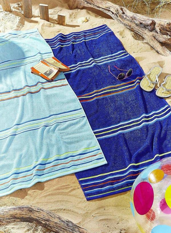 Rainbow Pairs Blue Twin Pack Beach Towel