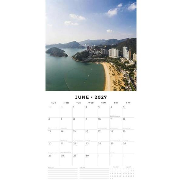 Asia Hong Kong Calendar 2027, Wall Calendars, Month To View, Travel, Gift