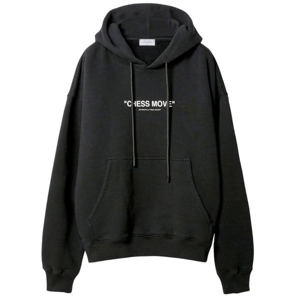 Off-White Chess Move Skate Hoodie - Black