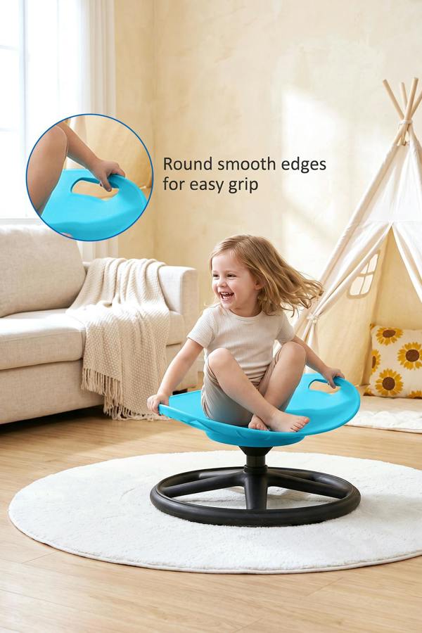 Living and Home Sensory Balance Training Spinning Chair for Kids
