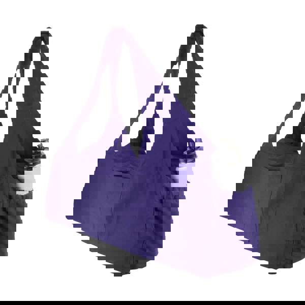 Fitness Mad Yoga Kit Bag with Water Bottle Holder - Purple