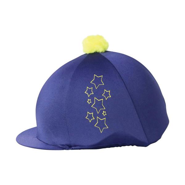 HyFASHION Stella Hat Cover - Navy/Yellow - 