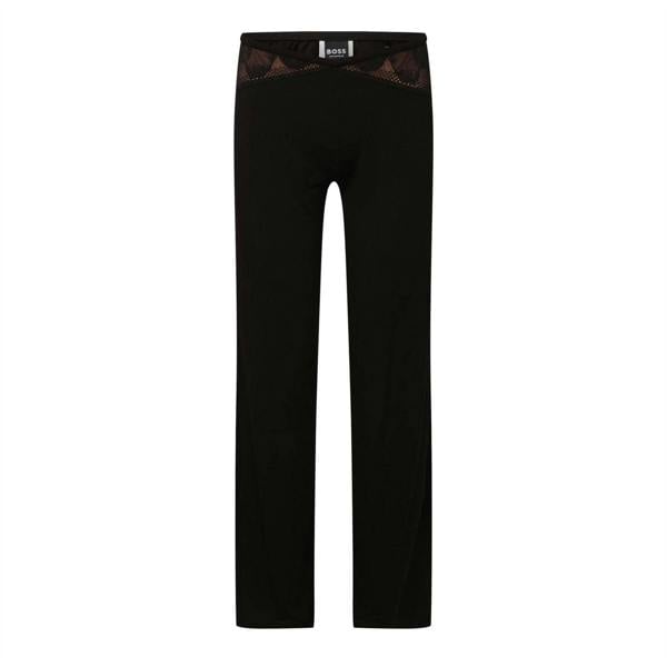 Boss Womens/Ladies Peony Straight Leg Pyjama Bottoms - Black - 