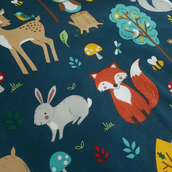 Woodland Friends Bedding Kids Bedding - Happy Linen Company