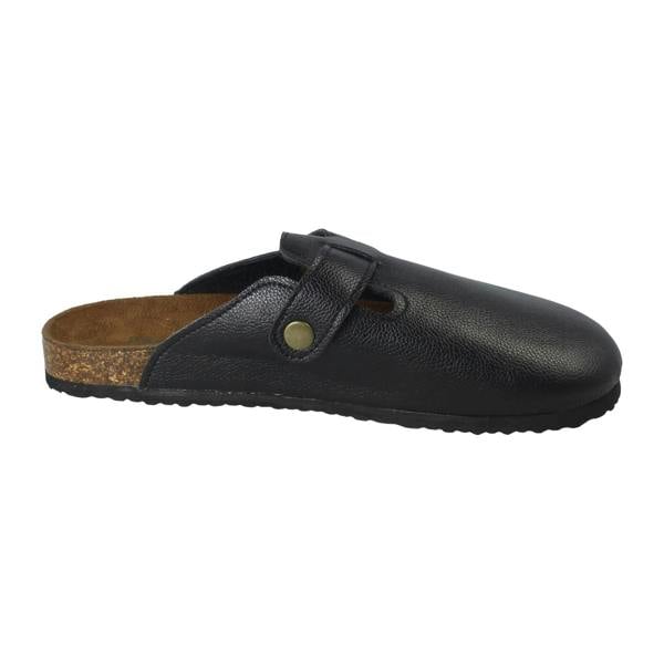 Down to Earth Ladies Down To Earth Buckle Detailed Slip On Mule Sandals F80591