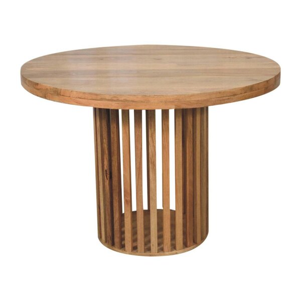 Wyld Haus Verona Round Mango Wood Dining Table
