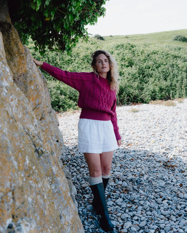 Peregrine  Isobel Aran Jumper