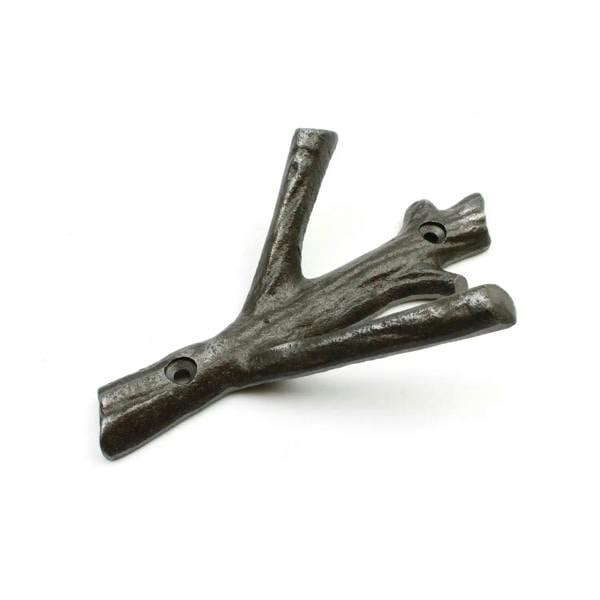 Antique Cast Iron Tree Design Hook