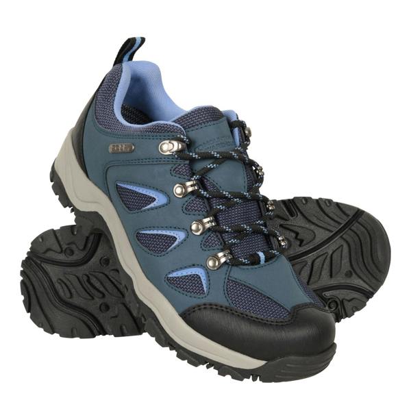 Mountain Warehouse Womens/Ladies Adventurer Waterproof Walking Shoes - Navy - 