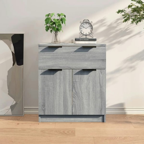 Berkfield Sideboard Grey Sonoma 60x30x70 cm Engineered Wood