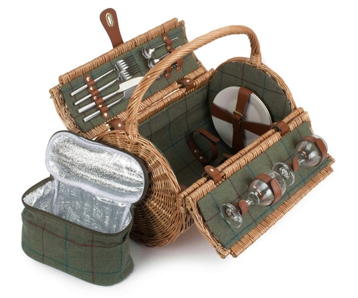 2 Person Traditional Picnic Basket