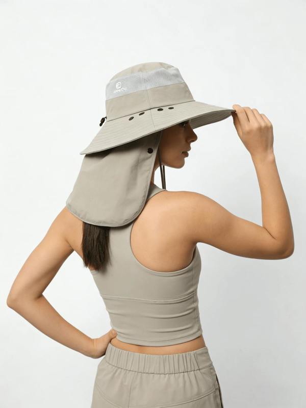 Anniou UPF 50+ Bucket Hat with Face & Neck Cover