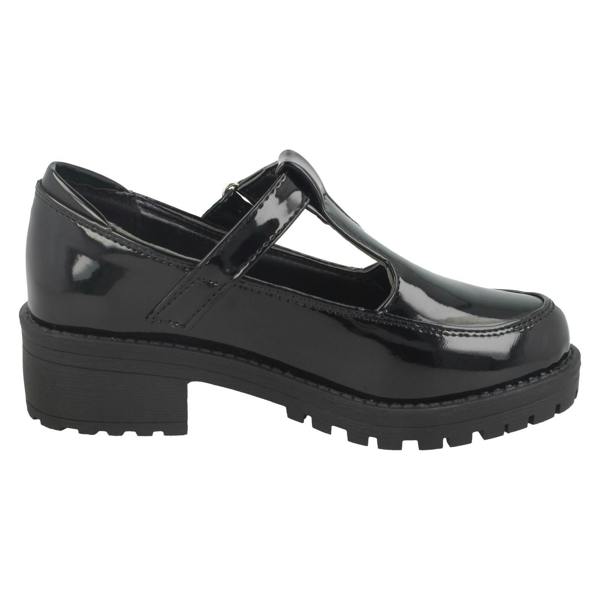 Cool For School Girls Cool For School Mid Heel T-Bar School Shoes