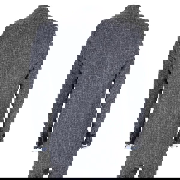 TruClothing IM33 - Men's Black 3 Piece Tailored Fit Suit