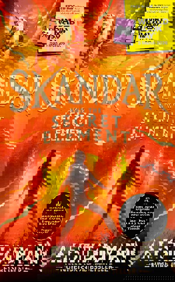 Skandar Series 4 Books Collection Set by A. F. Steadman (Chaos Trials, Unicorn Thief, Phantom Rider, Secret Element: World Book Day)