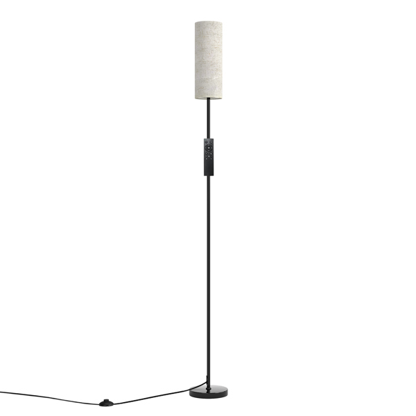 Emitto Floor Lamp Dimmable Standing Reading Light LED Colour Temperatures Black