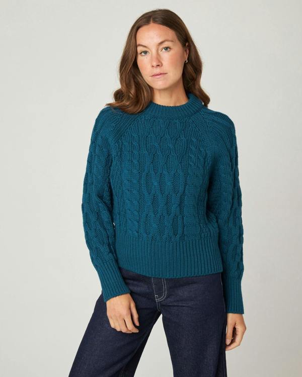 Peregrine  Isobel Aran Jumper
