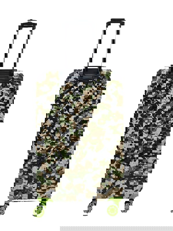 TruClothing Camo Print Hard Case Shell Suitcase