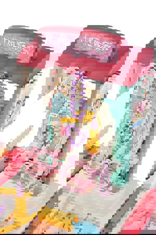 Fun Bucket-Shaped Toy Storage Vanity Table Living and Home