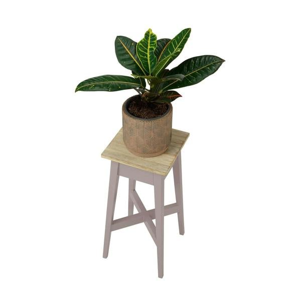 Statement Furniture Florence Wooden Plant Stand Plant Holder 50cm Tall ASSEMBLED